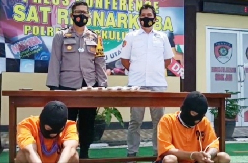 Sat Narkoba Polres BU Tangkap Pemilik 16 Paket Ganja