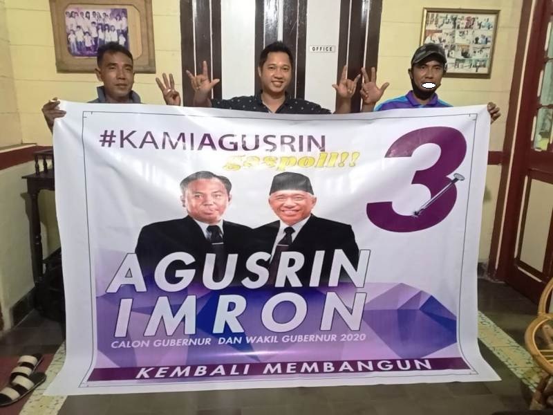 Tim Sudah Terbentuk, Agusrin – Imron Boleh Kampanye