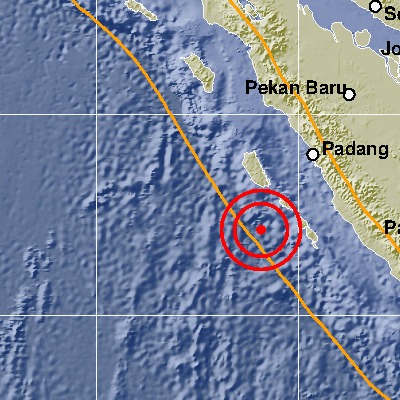 Gempa Bumi Tektonik M 6,3 SR di Kepulauan Mentawai Sumbar, Tidak Berpotensi Tsunami