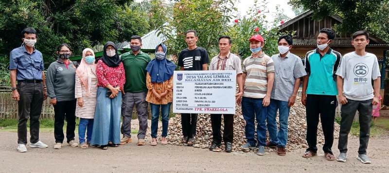 Titik Nol, Talang Lembak Bangun Jalan Pemukiman