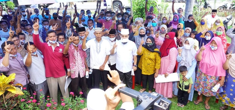 Cagub Helmi Minta Pendukungnya Perbanyak Tahajud dan Shalat Malam