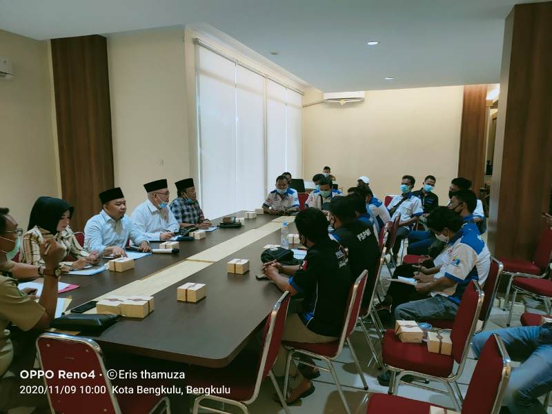 Datangi Dewan Provinsi, FSPMI Minta Cabut UU Omnibus Law