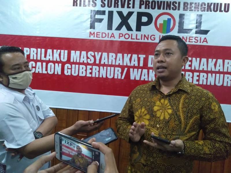 Hasil Survei Fixpoll Pilgub Bengkulu, Agusrin-Imron Unggul