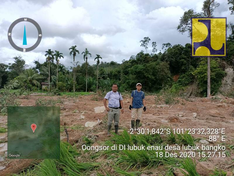 Bukit Keramat Selagan Raya Masih Berpotensi Longsor