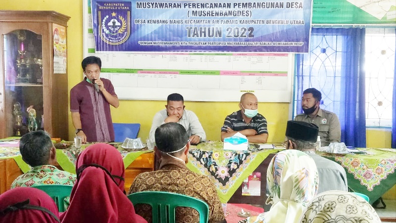 Kembang Manis Gelar Musrenbangdes 2022