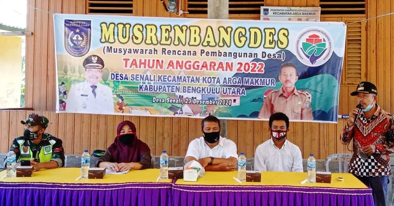 Pemdes dan BPD Senali Gelar Musrenbangdes 2022