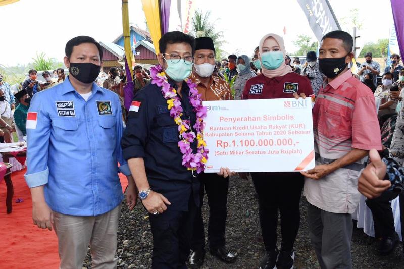 Mentan Dorong Bengkulu Jadi Lumbung Pangan Nasional