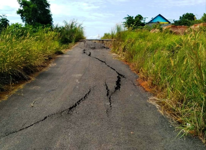 Waspada, Jalan Napal – Talang Saling Amblas