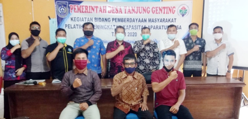 Desa Tanjung Genting Lakukan Pelatihan