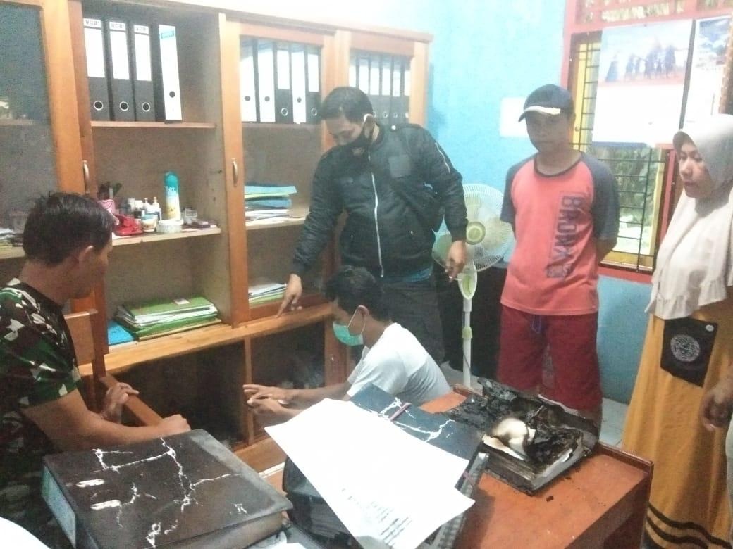 Polisi Periksa Kebakaran Berkas LPj DD/ADD Mekar Mulya