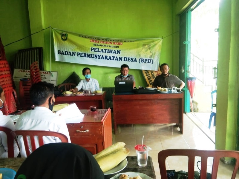 Desa Dusun Baru Gelar Pelatihan BPD