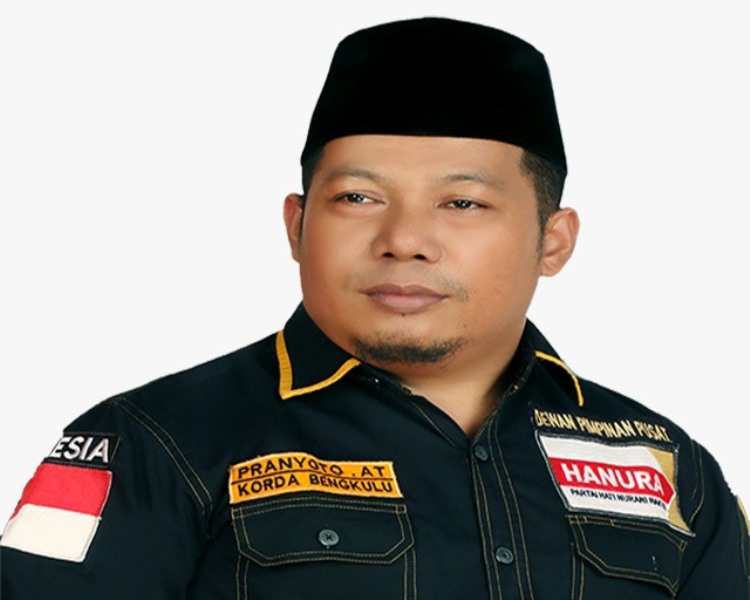 Pranyoto Ateng, Plt Ketua DPD Hanura Bengkulu