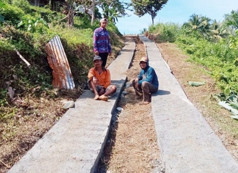 Realisasi APBDes 2020, Tanjung Harapan Sukses Membangun