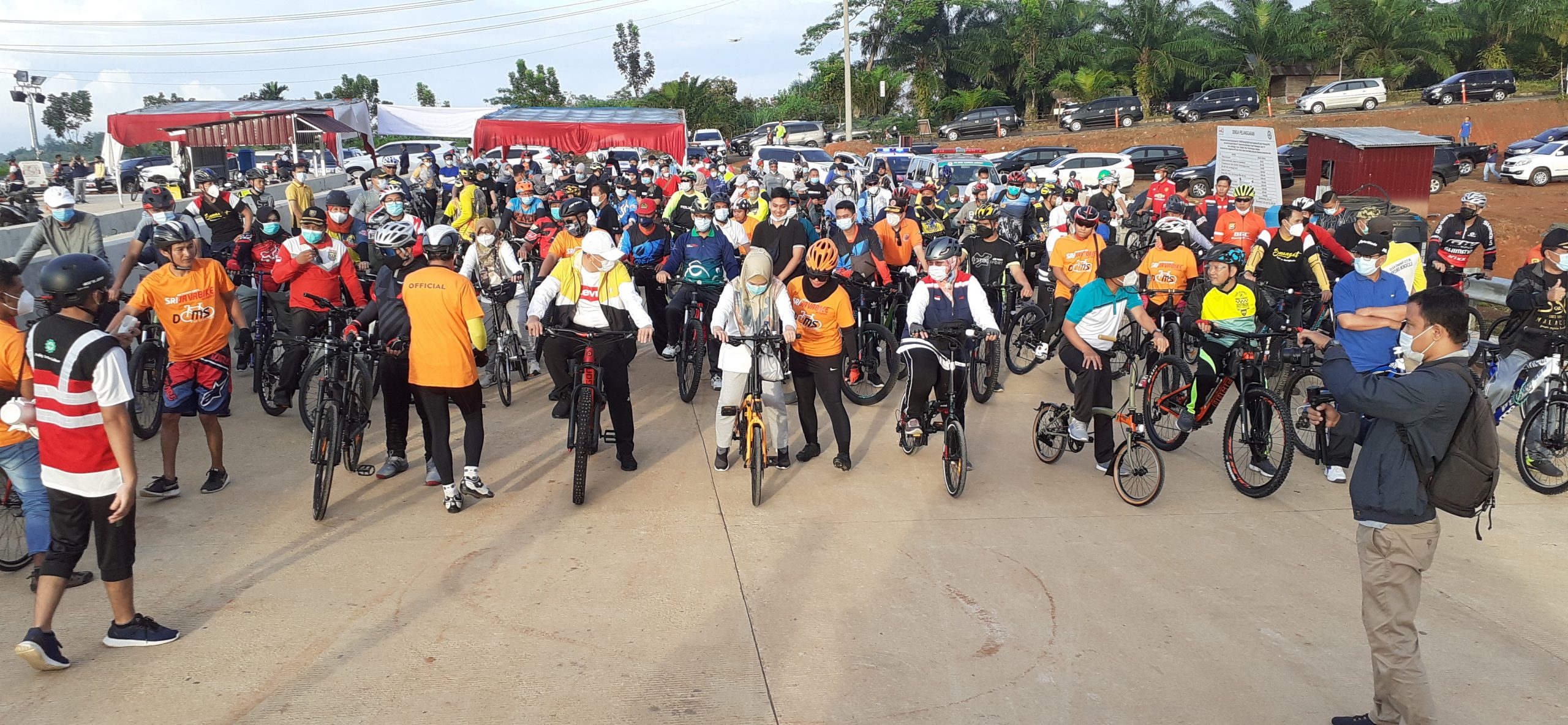 Optimis Selesai, Gubernur Tinjau Pembuatan Jalan Tol