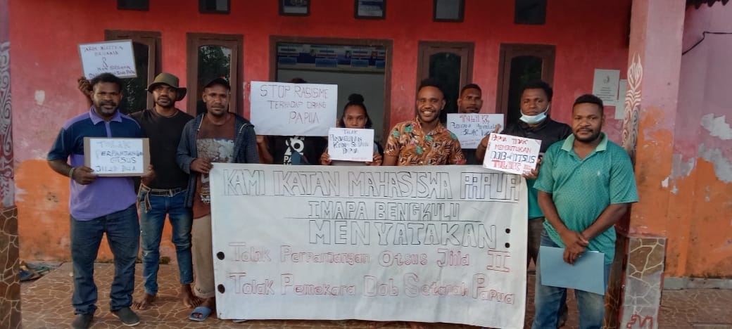 Imapa Bengkulu Tolak Perpanjangan Otsus di Papua