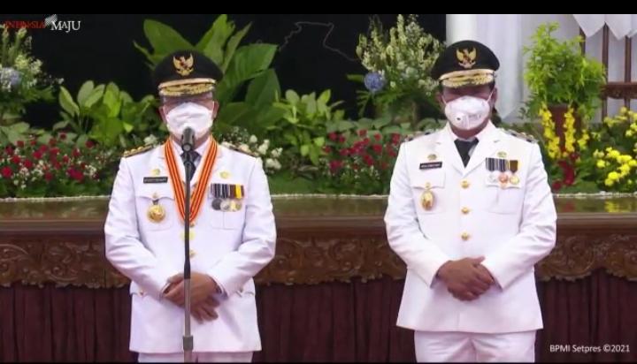 Dihadapan Presiden, Gubernur Rohidin Paparkan Misi Besar Bangun Bengkulu