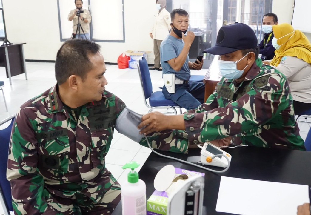 Suntik Vaksin Tahap II, Lanal Bengkulu Laksanakan Instruksi KSAL