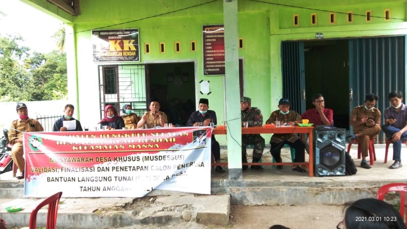 Desa Jeranglah Rendah Tetapkan KPM 37 KK