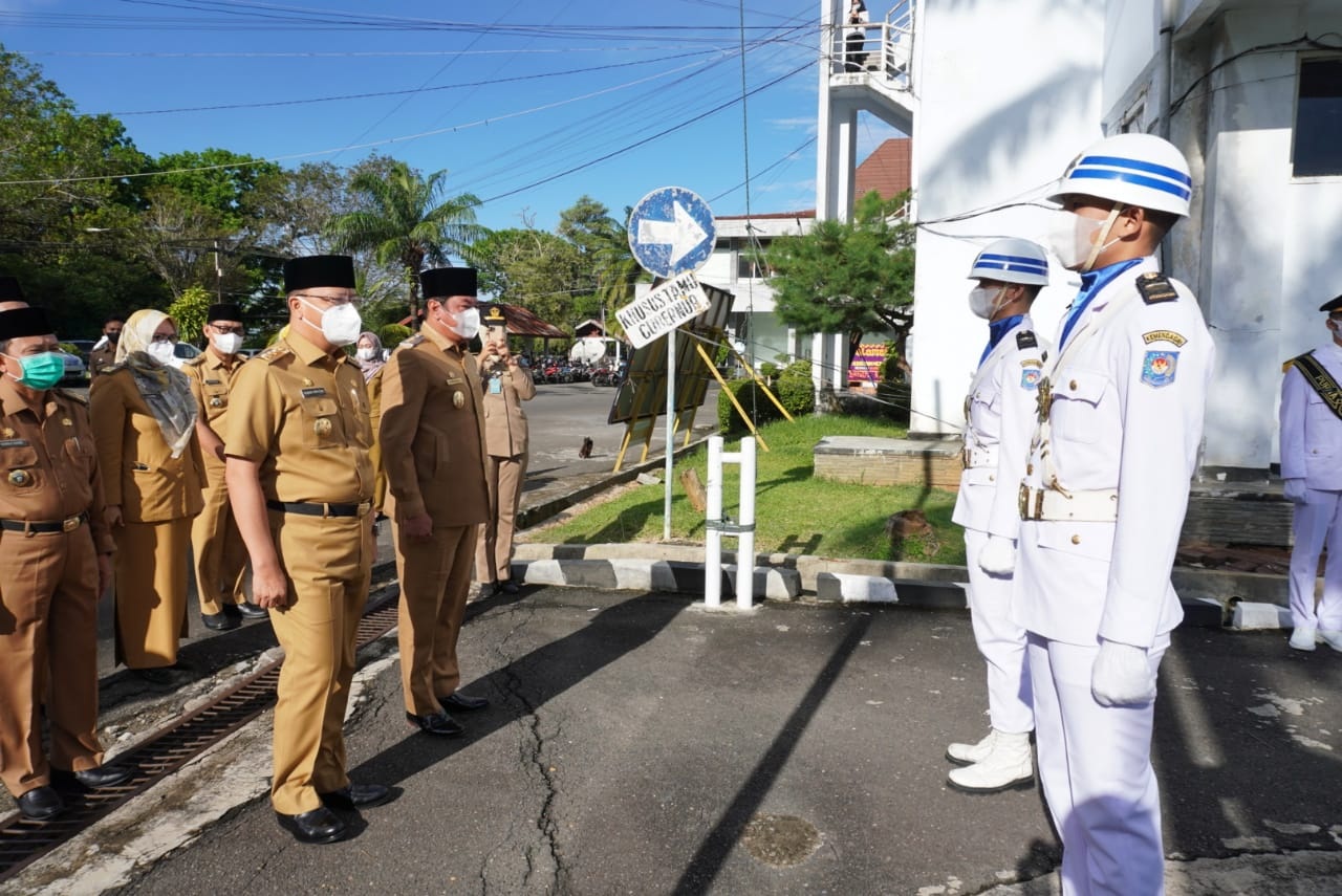 Hari Pertama Kerja, Ini Pesan Gubernur, Wagub Bengkulu