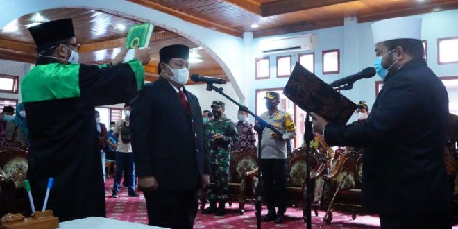 Sesda Arif Gunadi Resmi Dilantik, Kota Baru Siap Direalisasikan