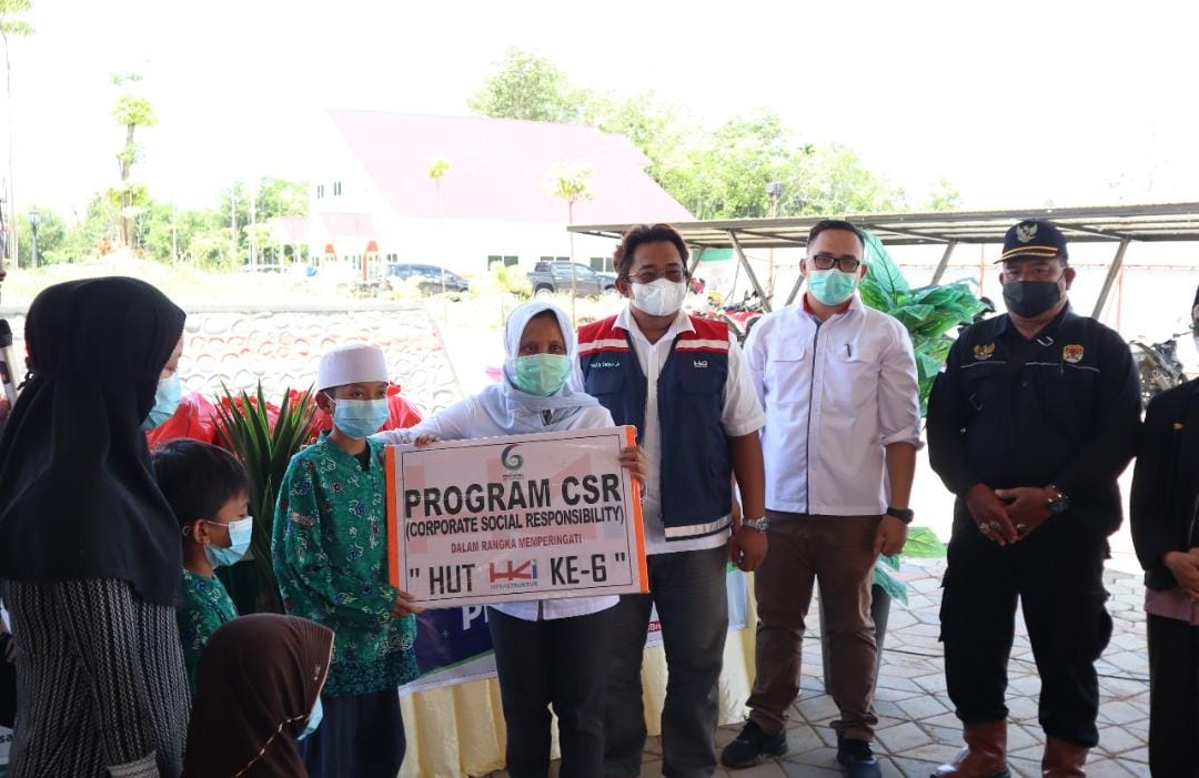 HUT ke-6,  HKI Juga Salurkan CSR di Bengkulu