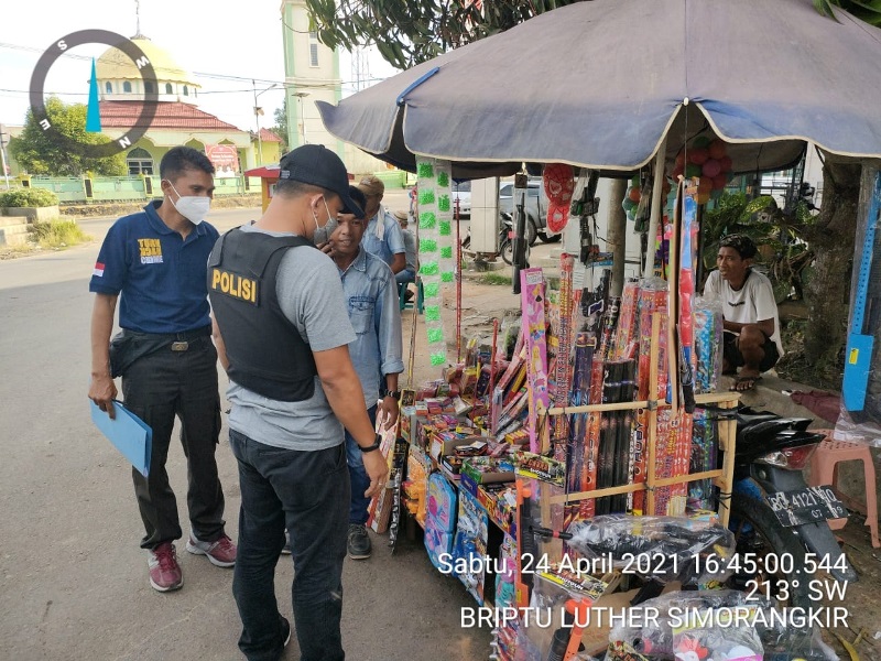 Ops Nala, Polsek Ketahun Amankan Miras dan Petasan