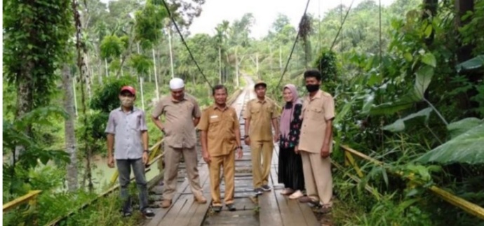 Jembatan Talang  Buai Butuh Rehab Segera