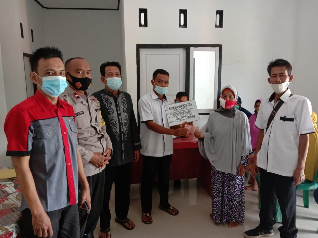 55 KPM Sungai Ipuh Dua Terima Bantuan