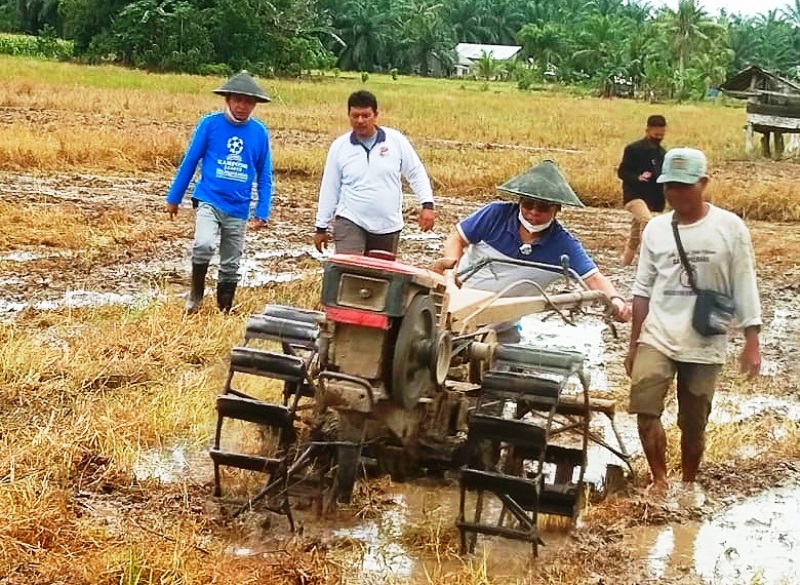 Usai Turun ke Sawah, Bupati Sapuan Kejar Bantuan Pusat dan Kredit Lunak