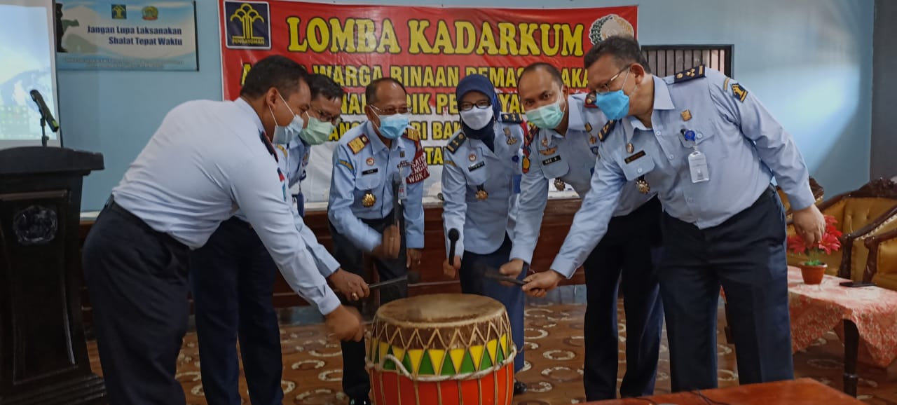 25 WBP Ikut Lomba Kadarkum   di Lapas Bentiring  