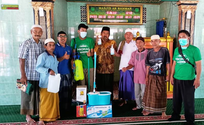 Sambut Ramadhan dan Ulang Tahun ke 50, Promag Gelar Gerakan Masjid Sehat