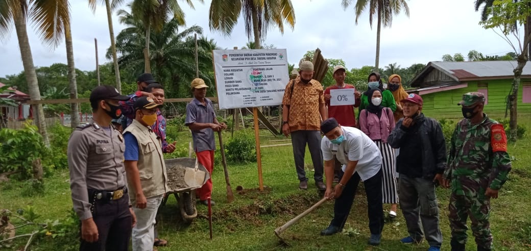 Sukses,  Titik Nol Drainase dan Lampu Jalan di Tanjung Harapan