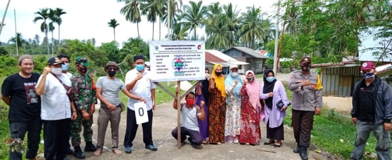 Pemdes Pasar Ipuh Tingkatkan Jalan Usaha Tani