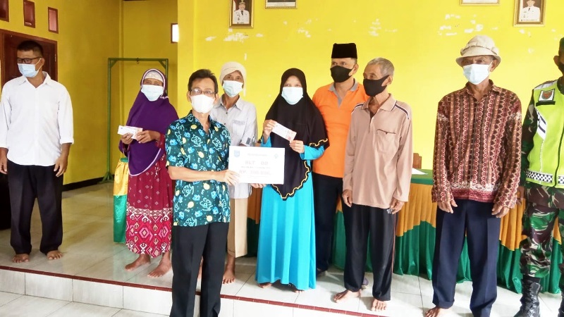 Usai Bagikan Masker, Serumbung Salurkan BLTDD