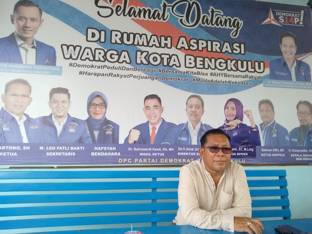 Ketua Demokrat Kota Incar Kursi Pimpinan DPRD