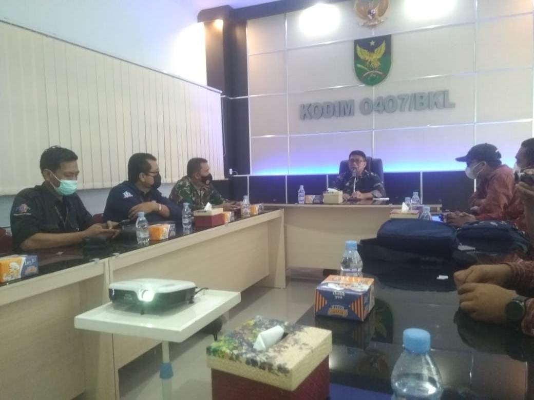 Dandim 0407 Bengkulu Ajak Wartawan Ikut Lomba Jurnalistik TMMD