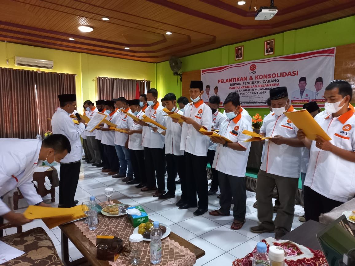 Muscab PKS Mukomuko, Bupati Beri Semangat Kader Parpol