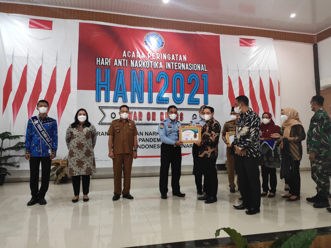 Rutan Bengkulu Raih Penghargaan Program P4GN