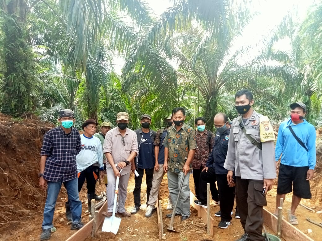 Desa Lubuk Bangko Gelar Titik Nol