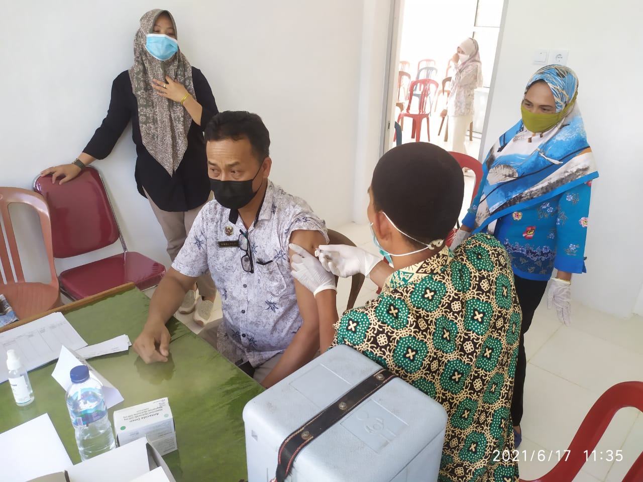 Vaksinasi di Selagan Raya Masih di Bawah Standar