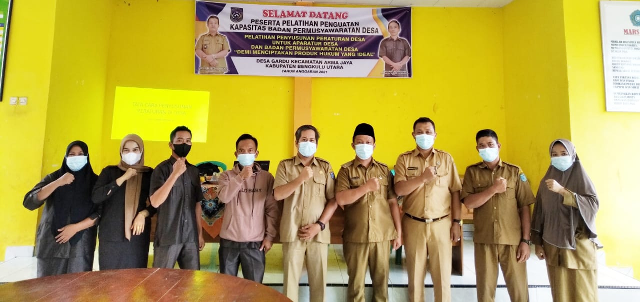 Anggota BPD  Gardu Ikut Pelatihan