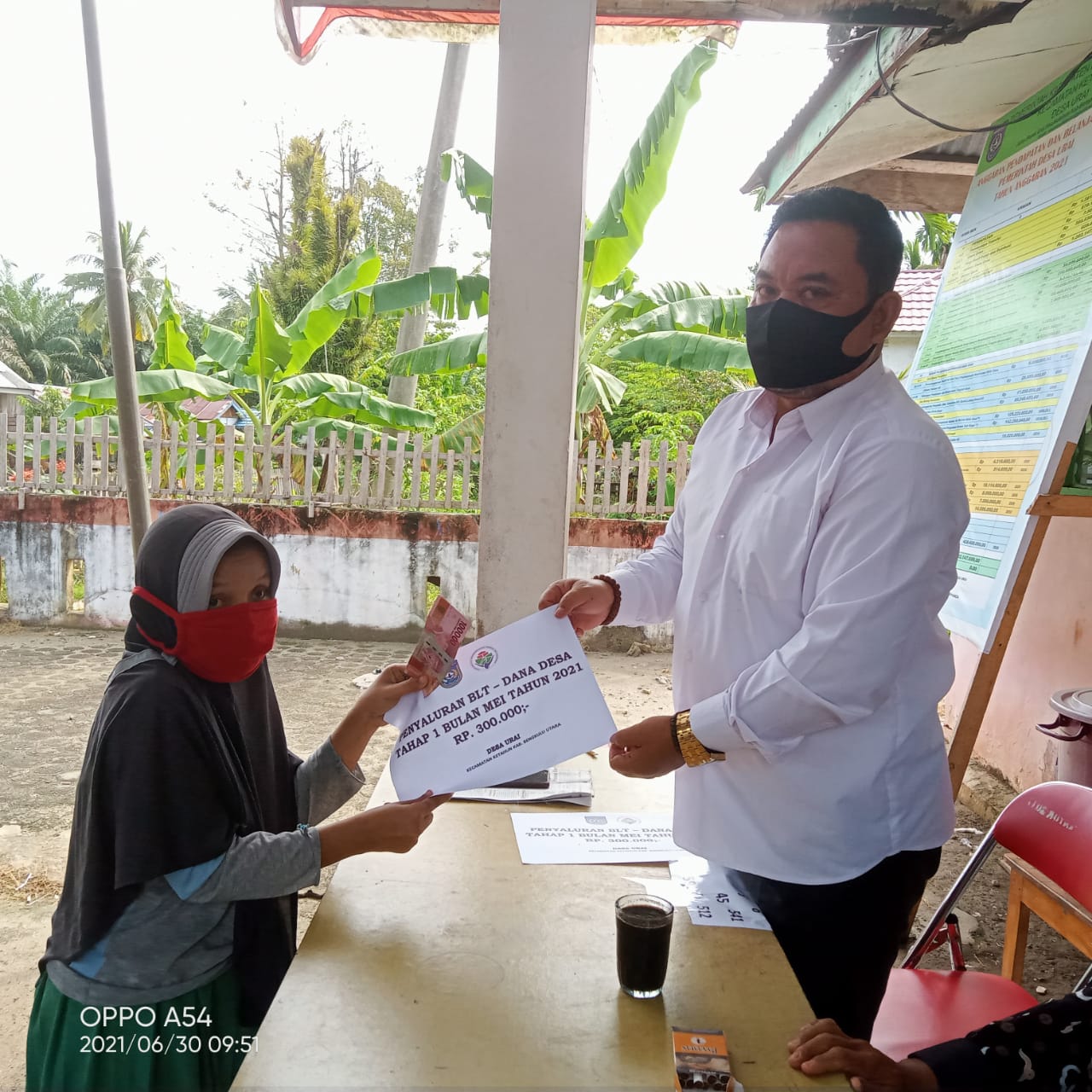 Tak Terasa, Pemdes Urai Sudah Salurkan BLT – DD Kelima