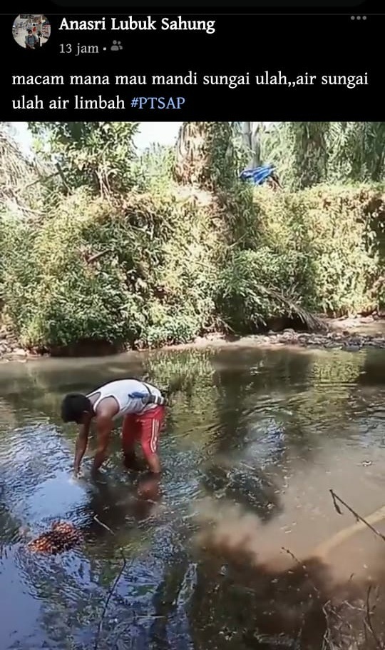 Air Sungai Menghitam, Warga Selagan Raya Ketar – Ketir