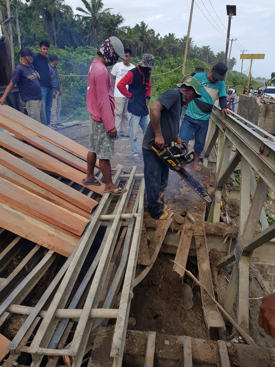 Koordinasi Serta Sinergi Pemkab dan PJN, Jembatan Rusak Cepat Ditangani