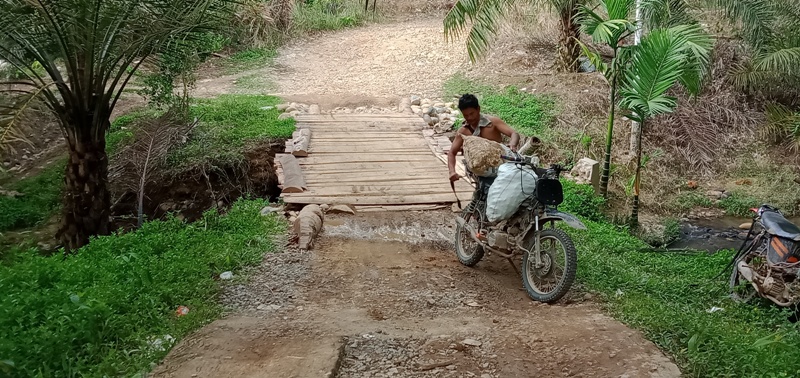 Jembatan Tani Talang Buai Diusulkan Dibangun Permanen