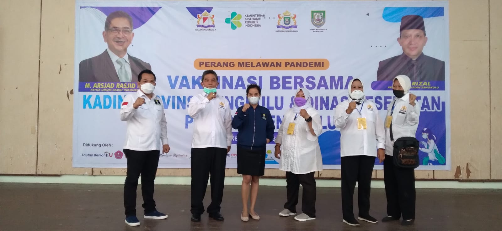 Ketum HIPMI Bengkulu Imbau Anggotanya  untuk Vaksin