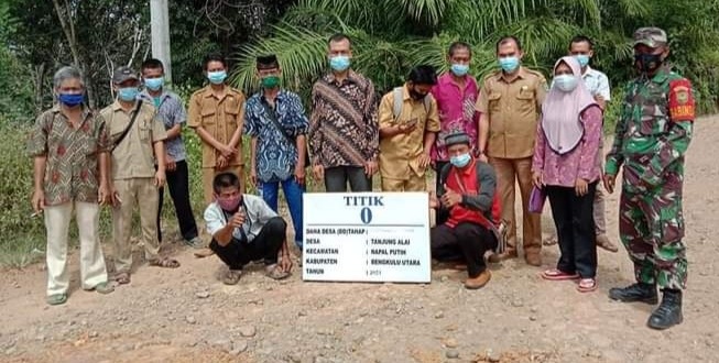 Desa Tanjung Alai Lakukan Titik Nol