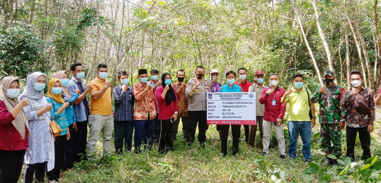 Dusun Curup Lakukan Titik Nol Gedung TPQ