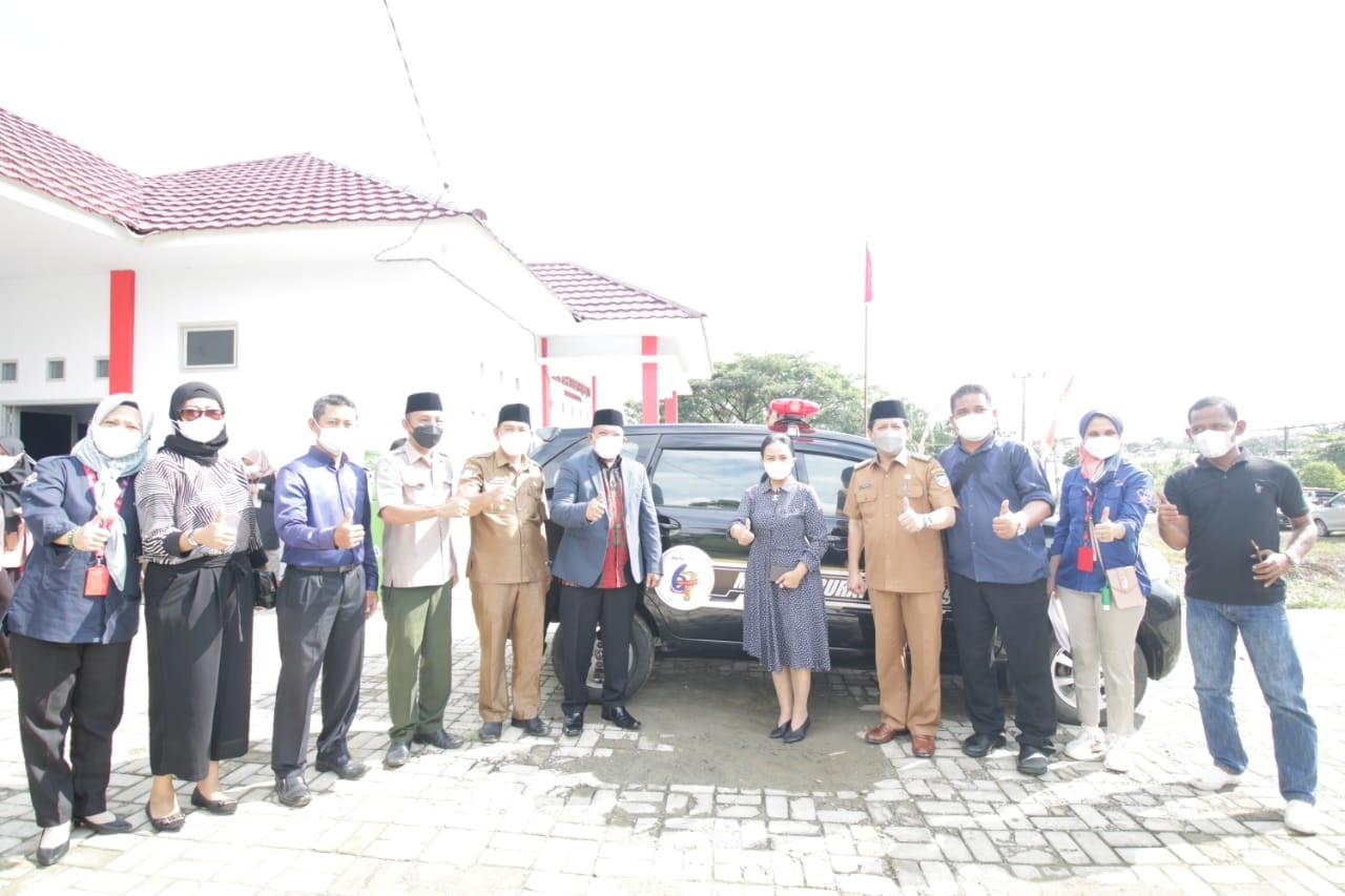 CSR Toyota Bantu Mobil Operasional Covid di Seluma