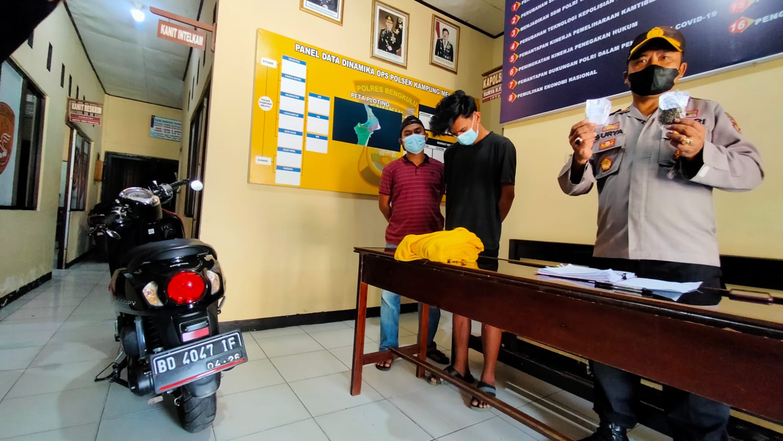 Sempat Kabur, Mahasiswa Tertangkap Saat Lakukan Transaksi Ganja